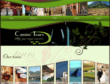 Tablet Screenshot of caminotours.co.za
